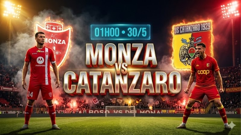 Nhận Định Bóng Đá Monza Vs Catanzaro, 01h00 Ngày 30/5 nhan-dinh-bong-da-monza-vs-catanzaro-01h00-ngay-30-5